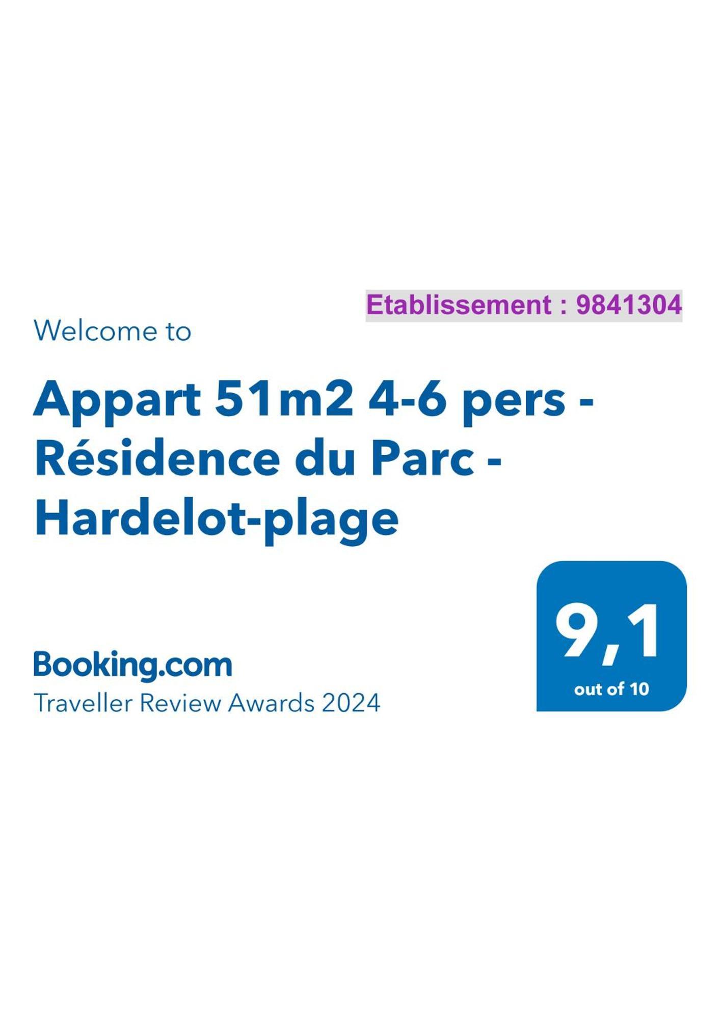 Appart - 4-6 Pers - Res Du Parc-Hardelot-Plage Buitenkant foto